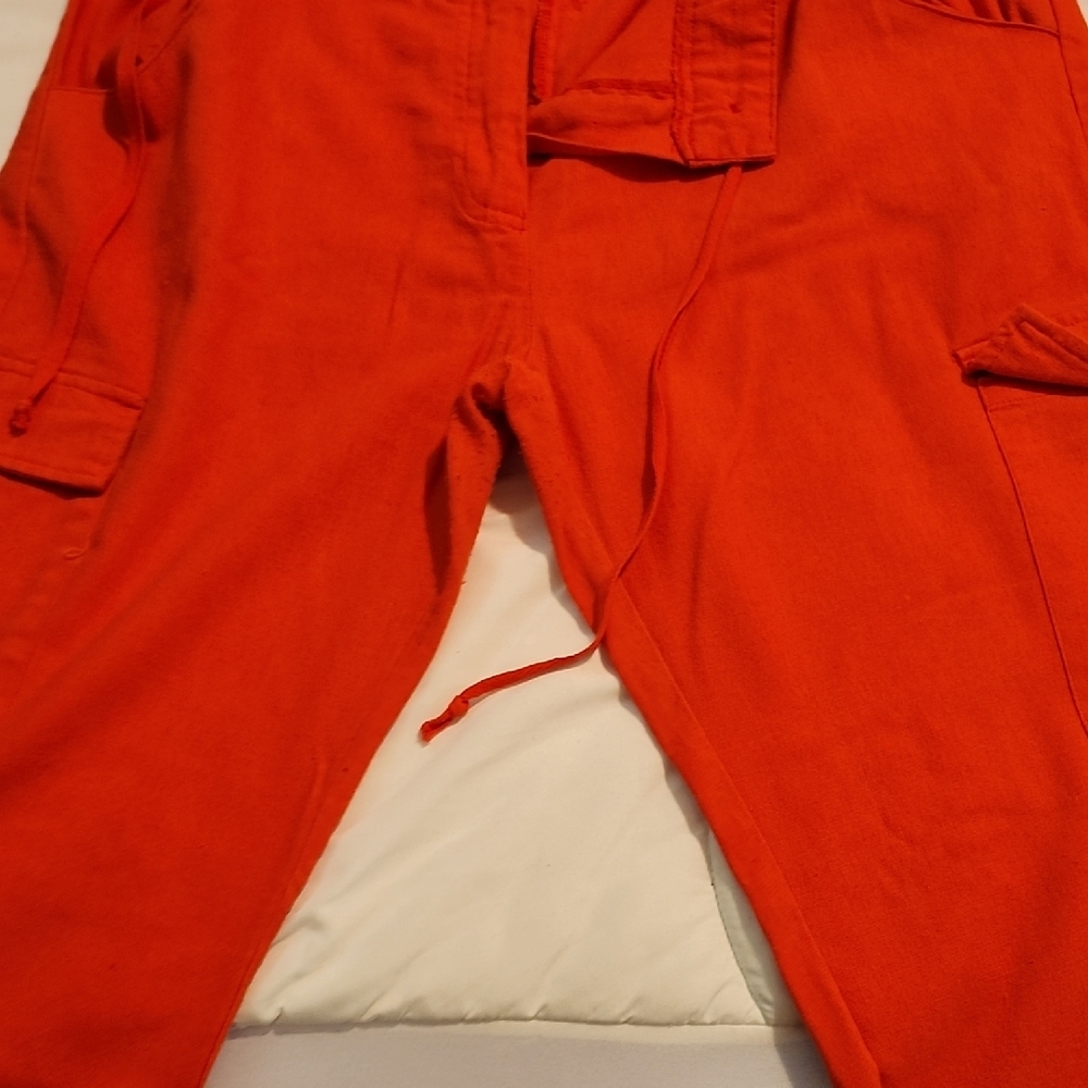 New Look Bold Red Trousers
